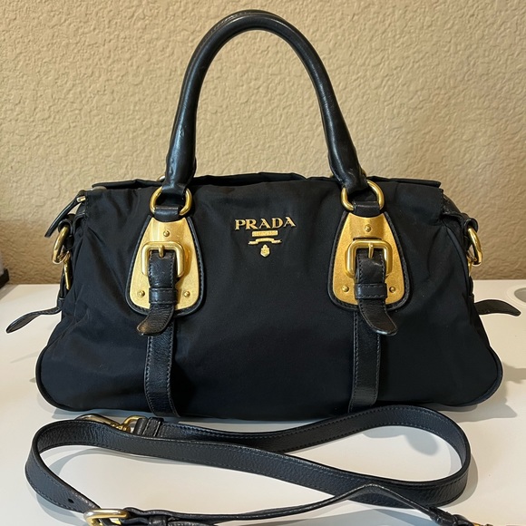 PRADA Black Nylon 2Way Bag - Picture 5 of 16